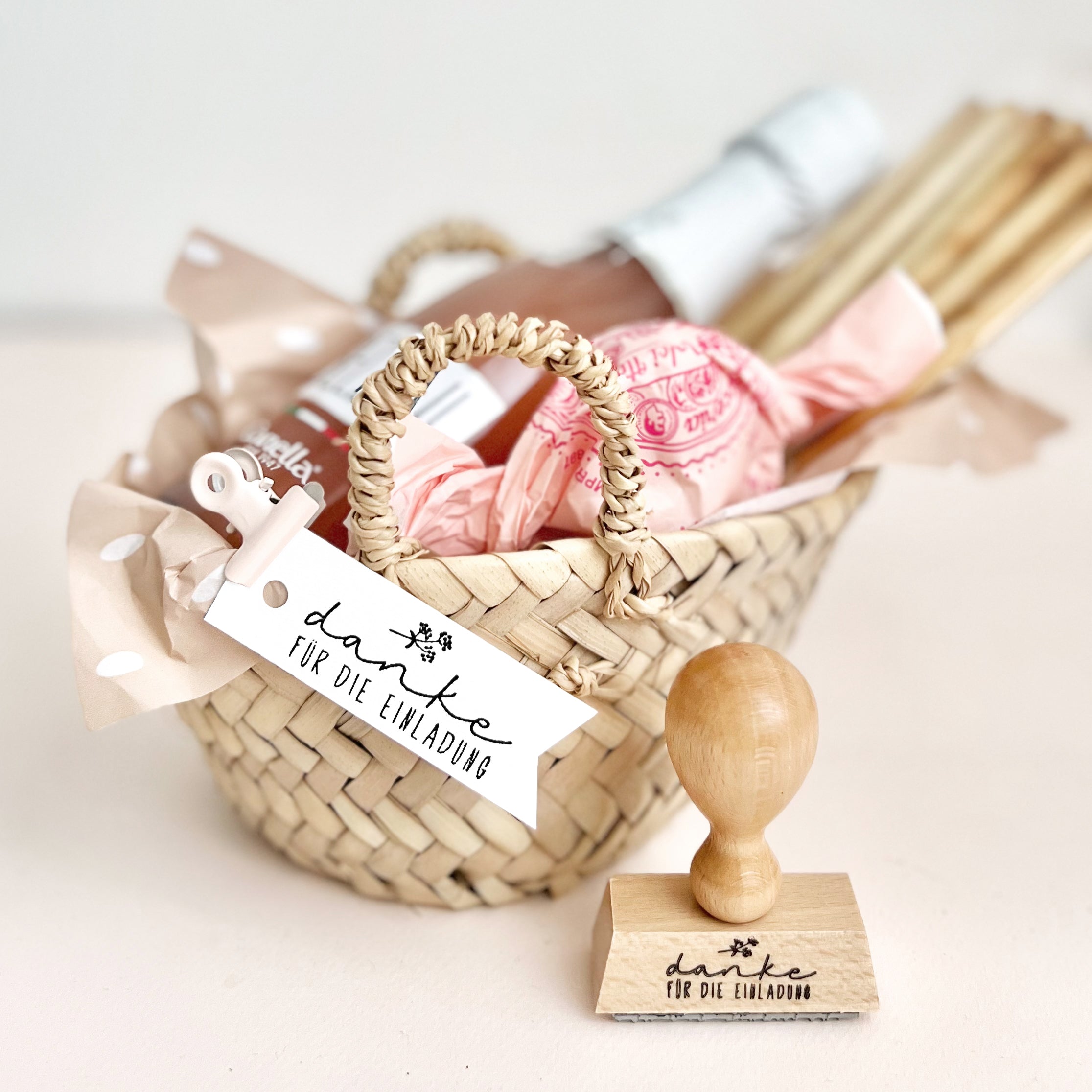 Stempel danke für die Einladung, Stempel Geburtstag, Hochzeit Stempel, Konfirmation