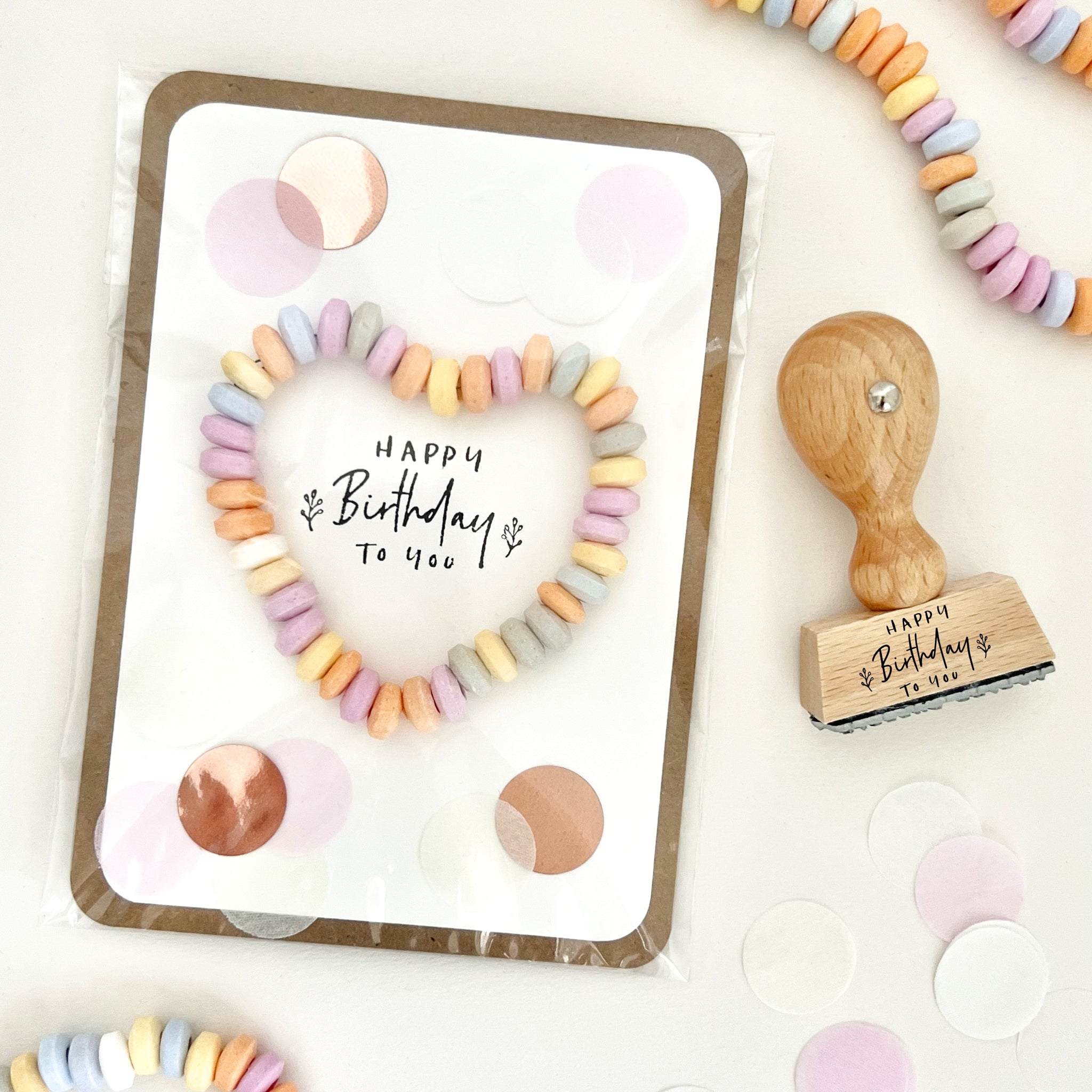 Stempel HAPPY Birthday TO YOU | Stempel Geburtstag | DIY Geburtstagskarte