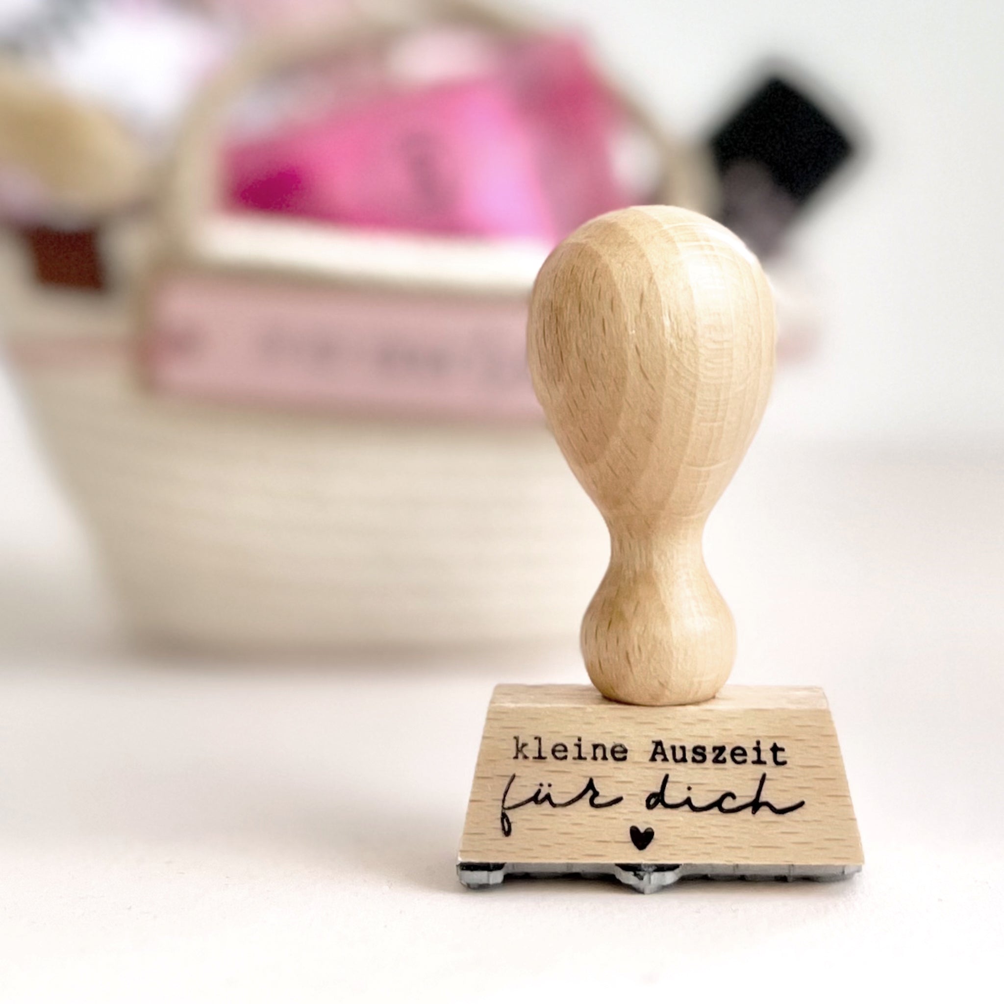 Stempel kleine Auszeit für dich, toller Stempel für Geschenke und Mitbringsel