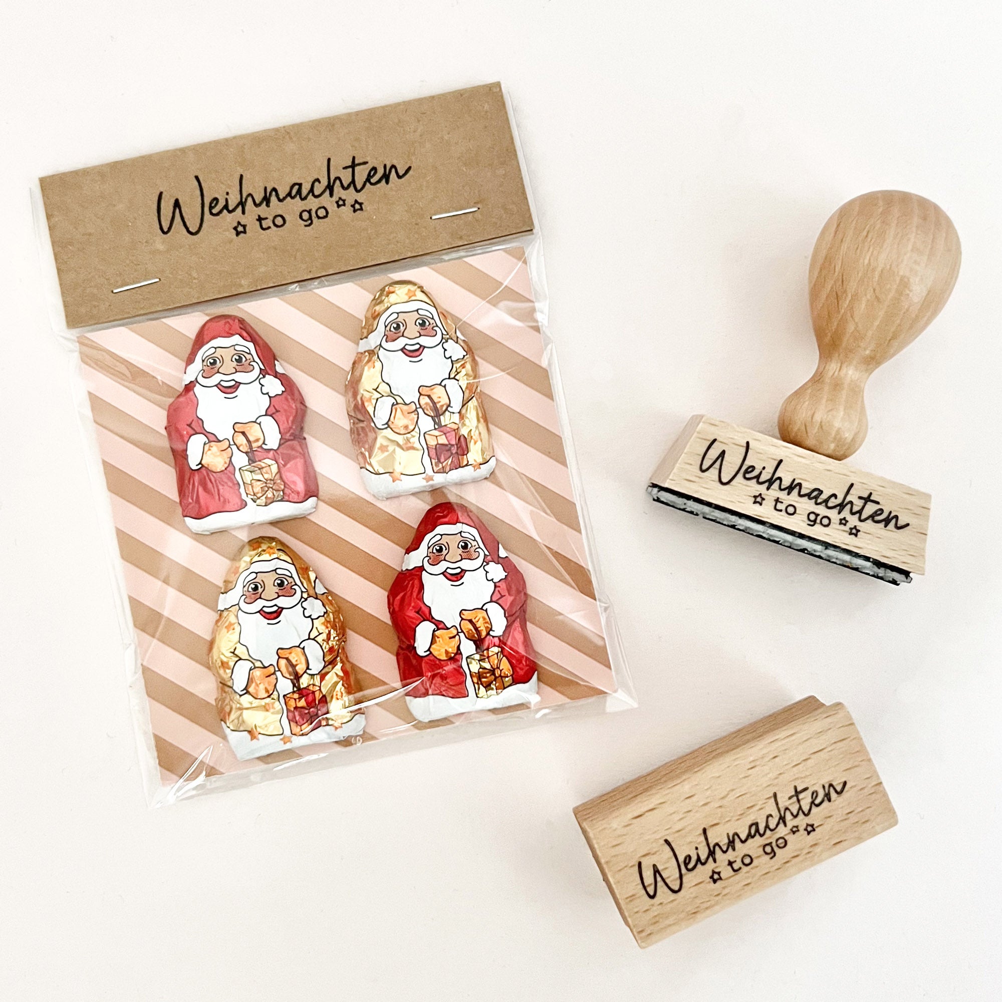 Stempel Weihnachten to go, Stempel Weihnachten, Weihnachtsstempel