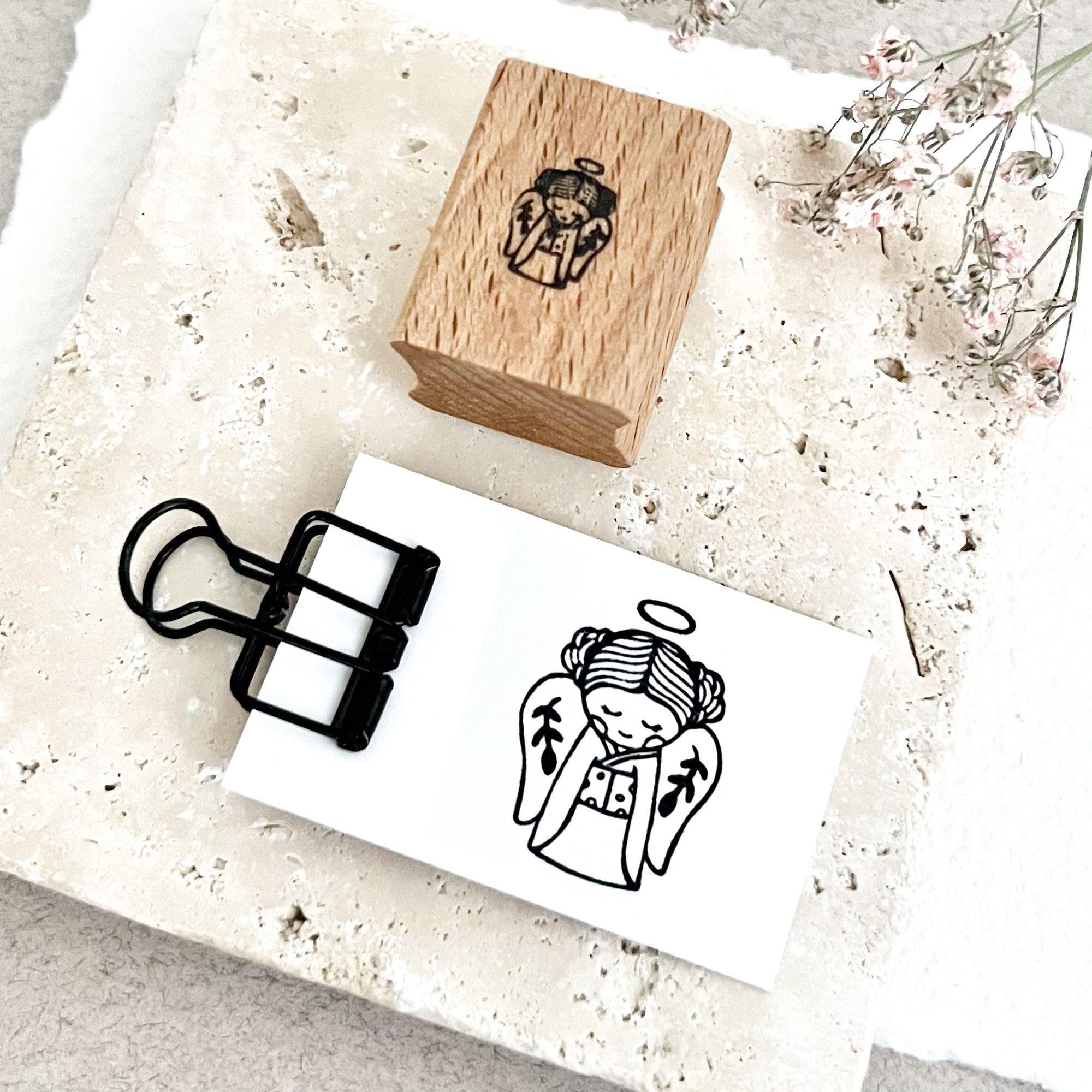 Stempel Weihnachtsengel | Stempel Weihnachten | Weihnachtsstempel