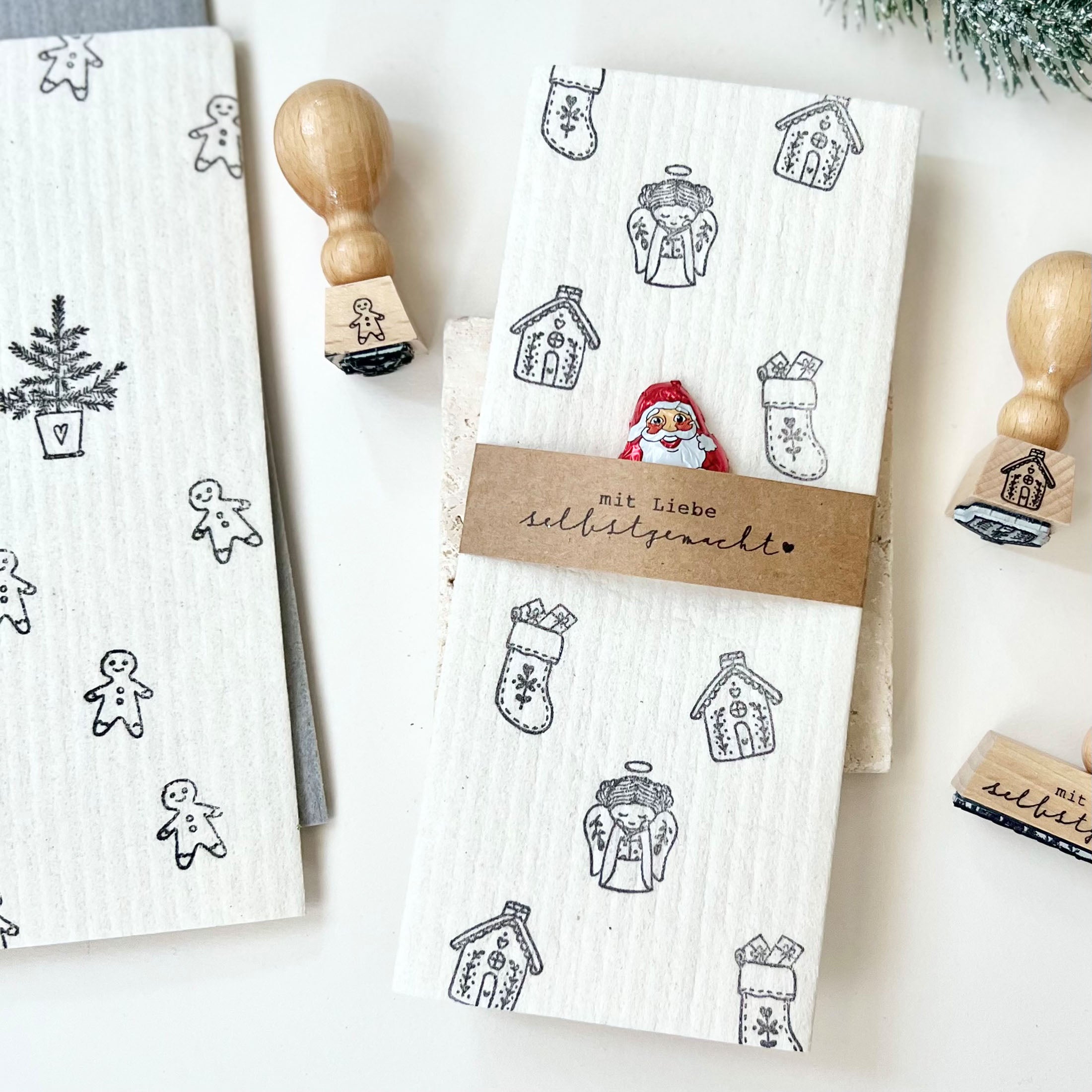 Stempel Lebkuchenhaus | Stempel Weihnachten | Weihnachtsstempel