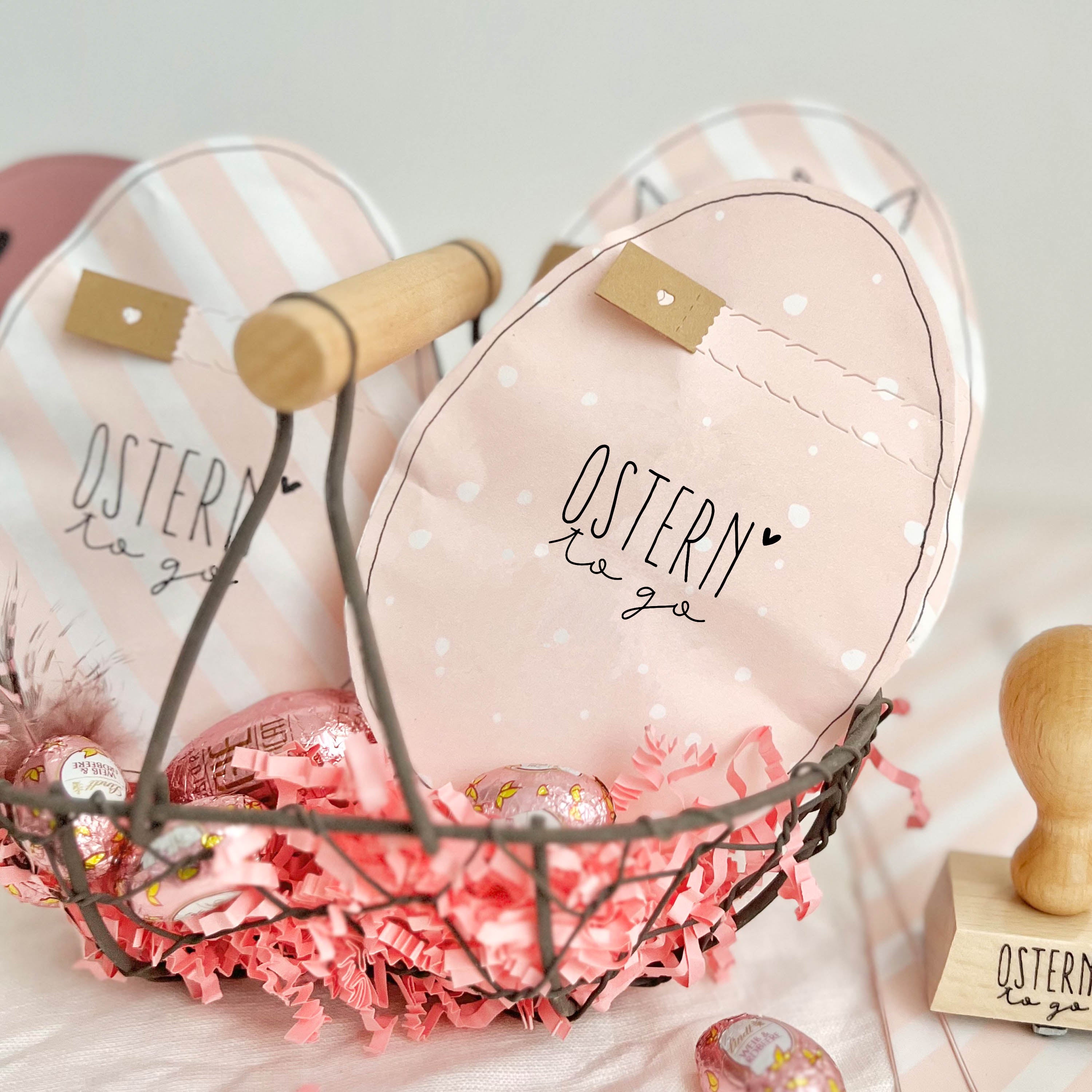 Stempel OSTERN to go | Osterstempel | Stempel Ostern