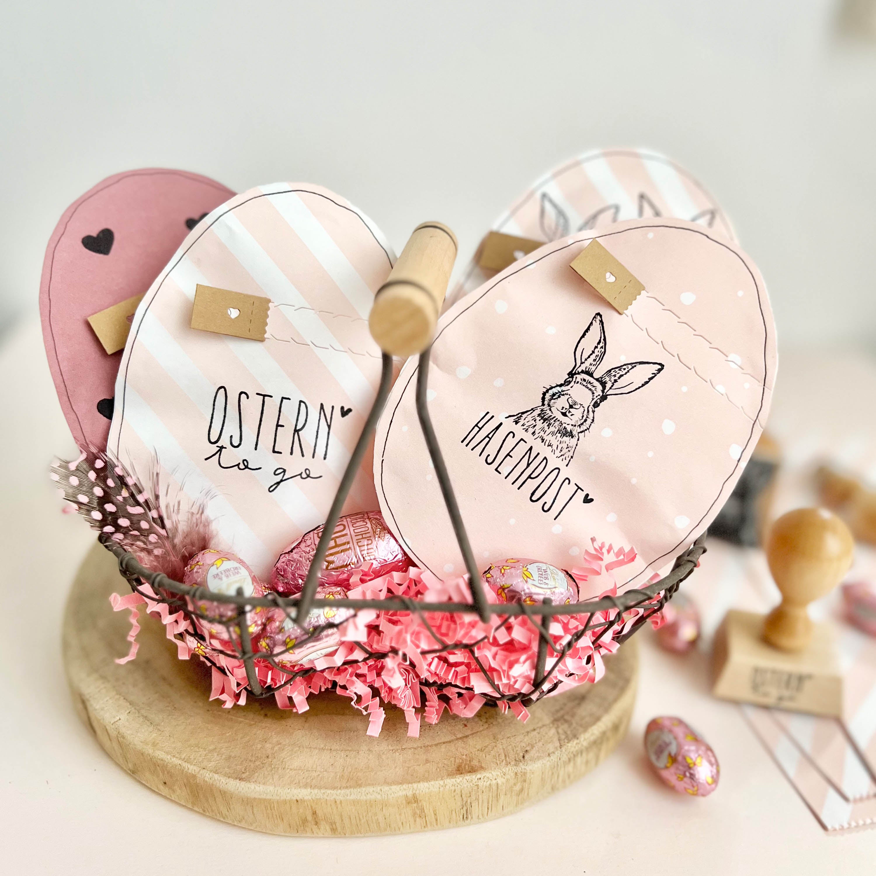 Stempel Osterhase | Stempel Hase Ostern