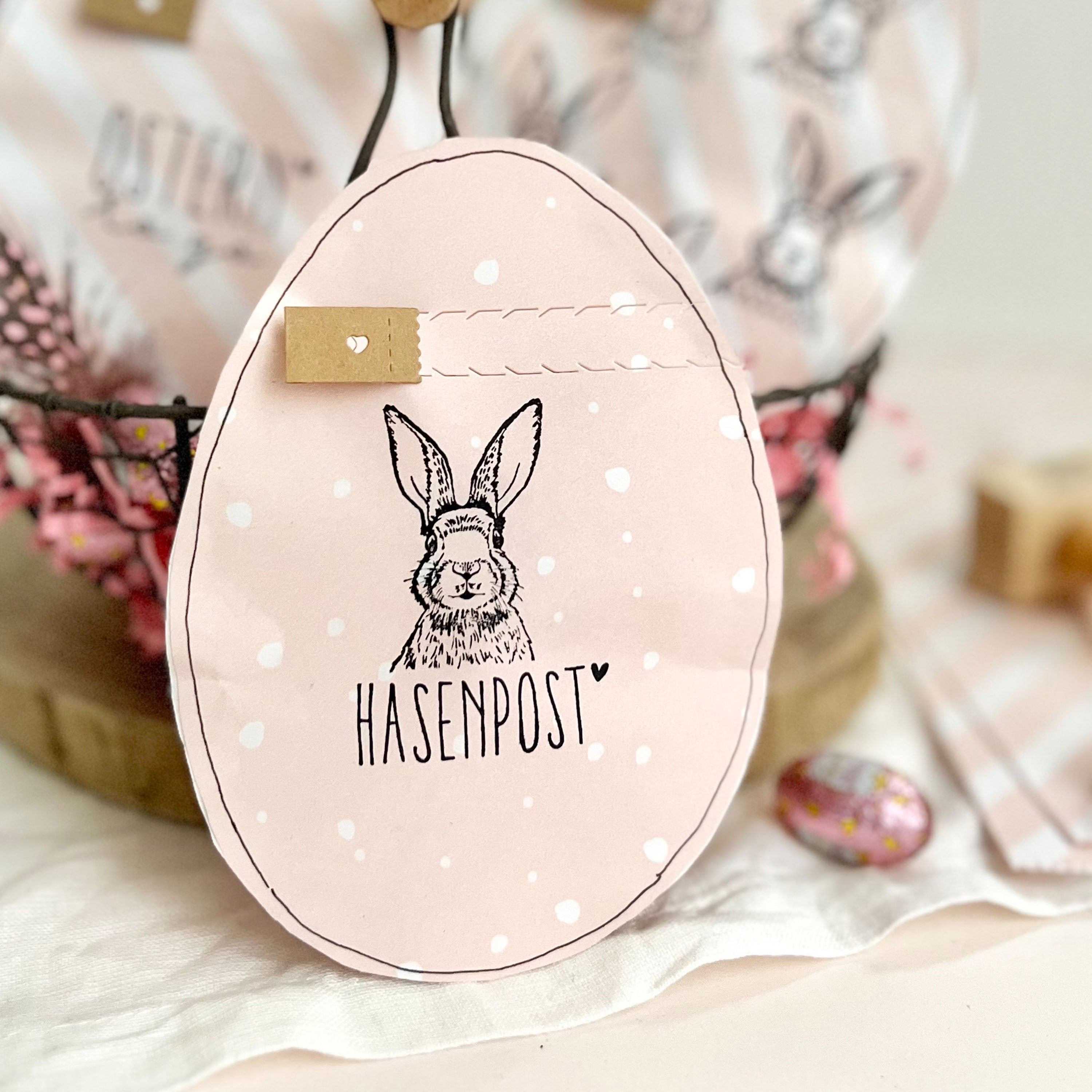 Stempel Osterhase | Stempel Hase Ostern