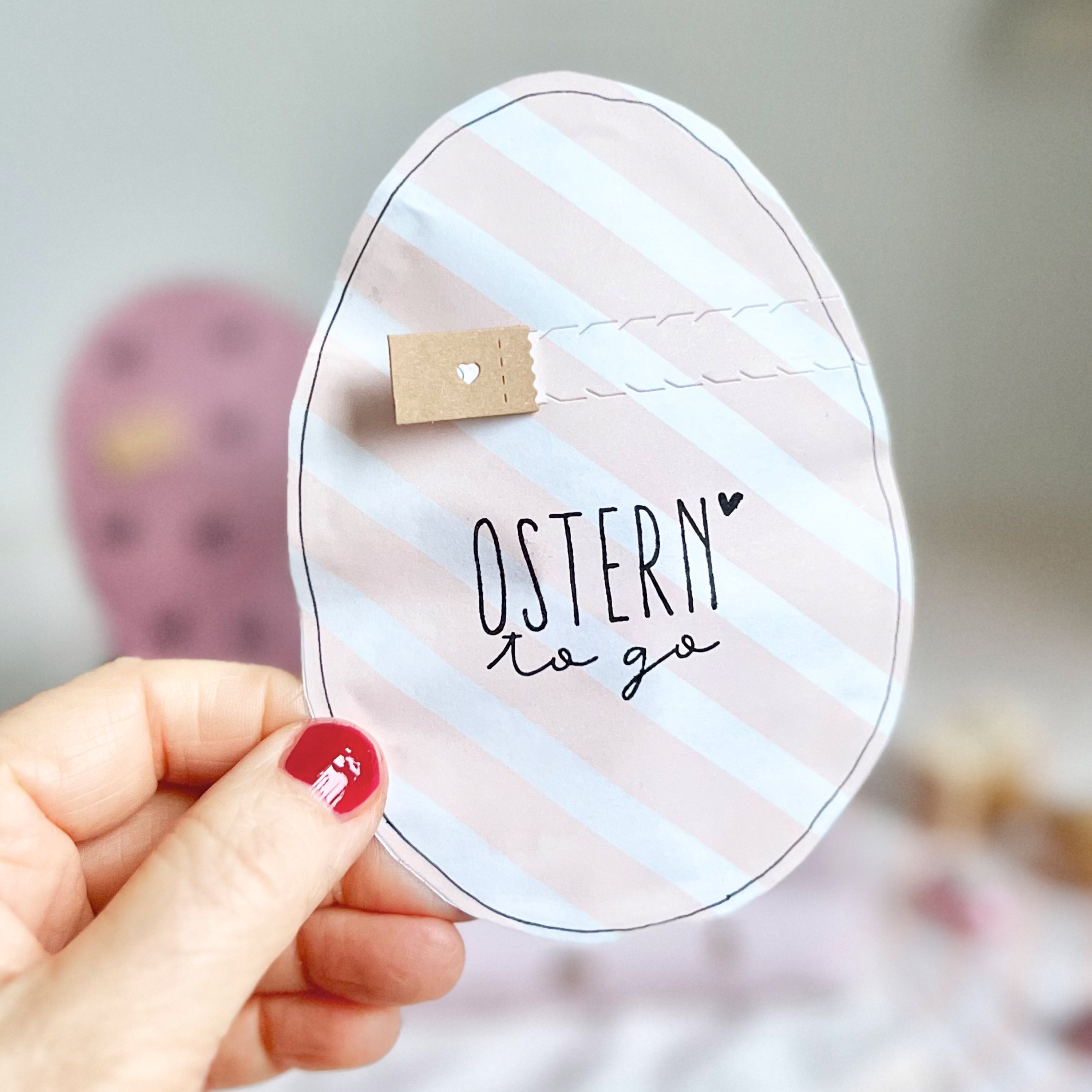 Stempel OSTERN to go | Osterstempel | Stempel Ostern