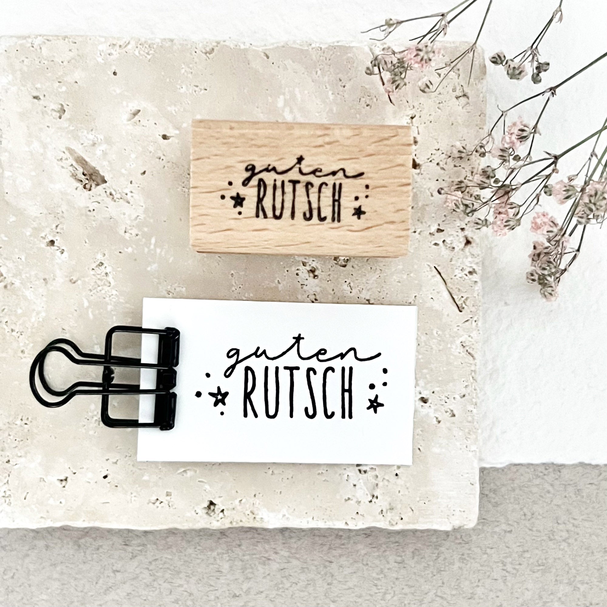 Stempel Guten Rutsch, Stempel Neujahr