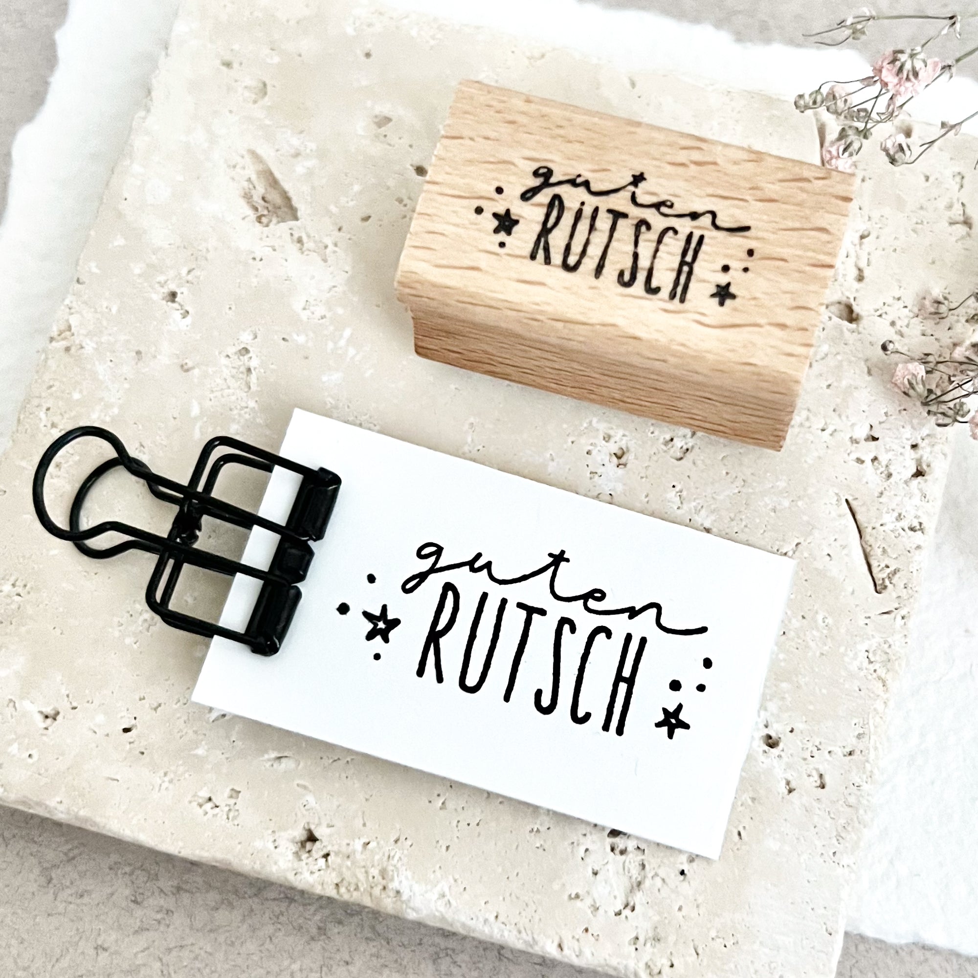 Stempel Guten Rutsch, Stempel Neujahr