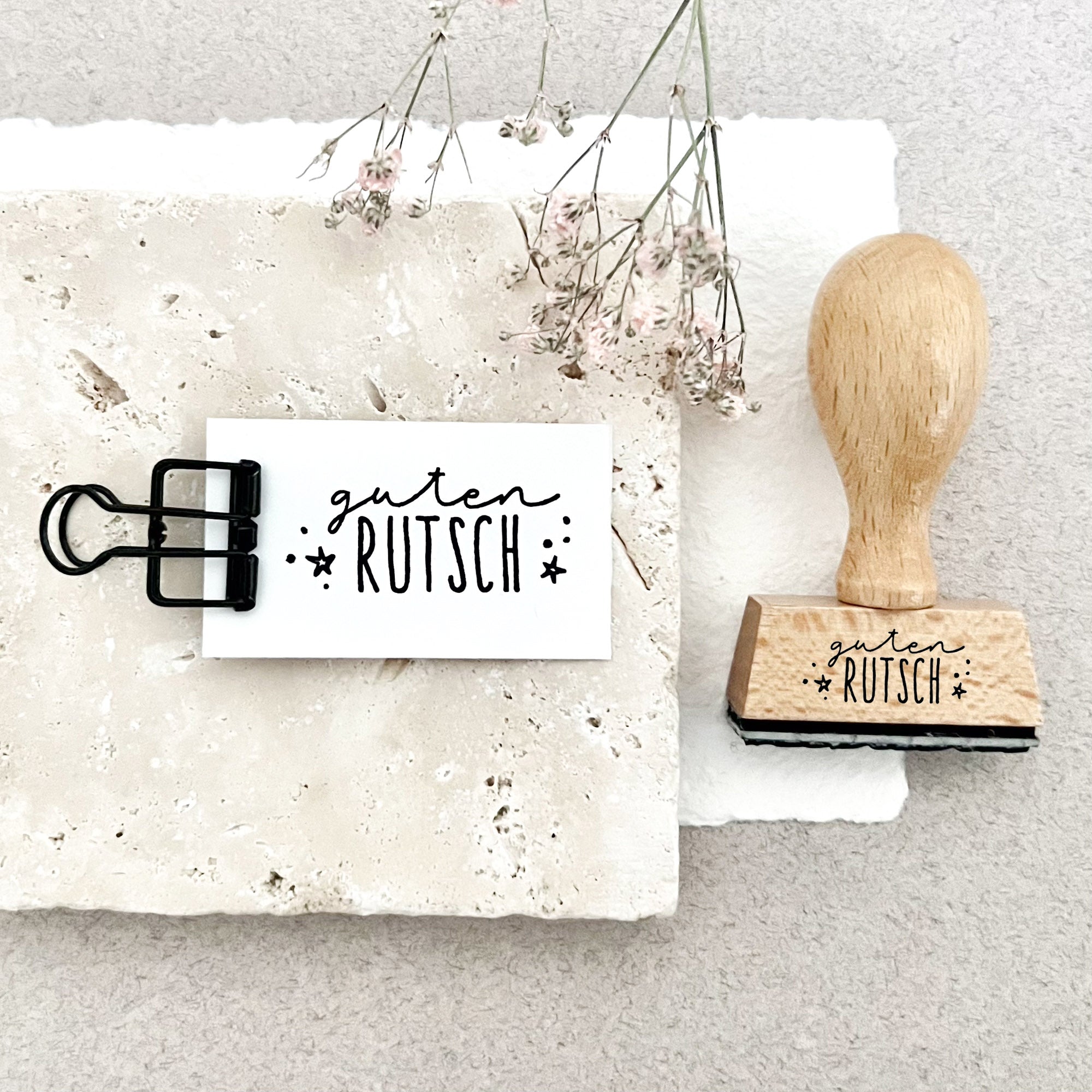 Stempel Guten Rutsch, Stempel Neujahr