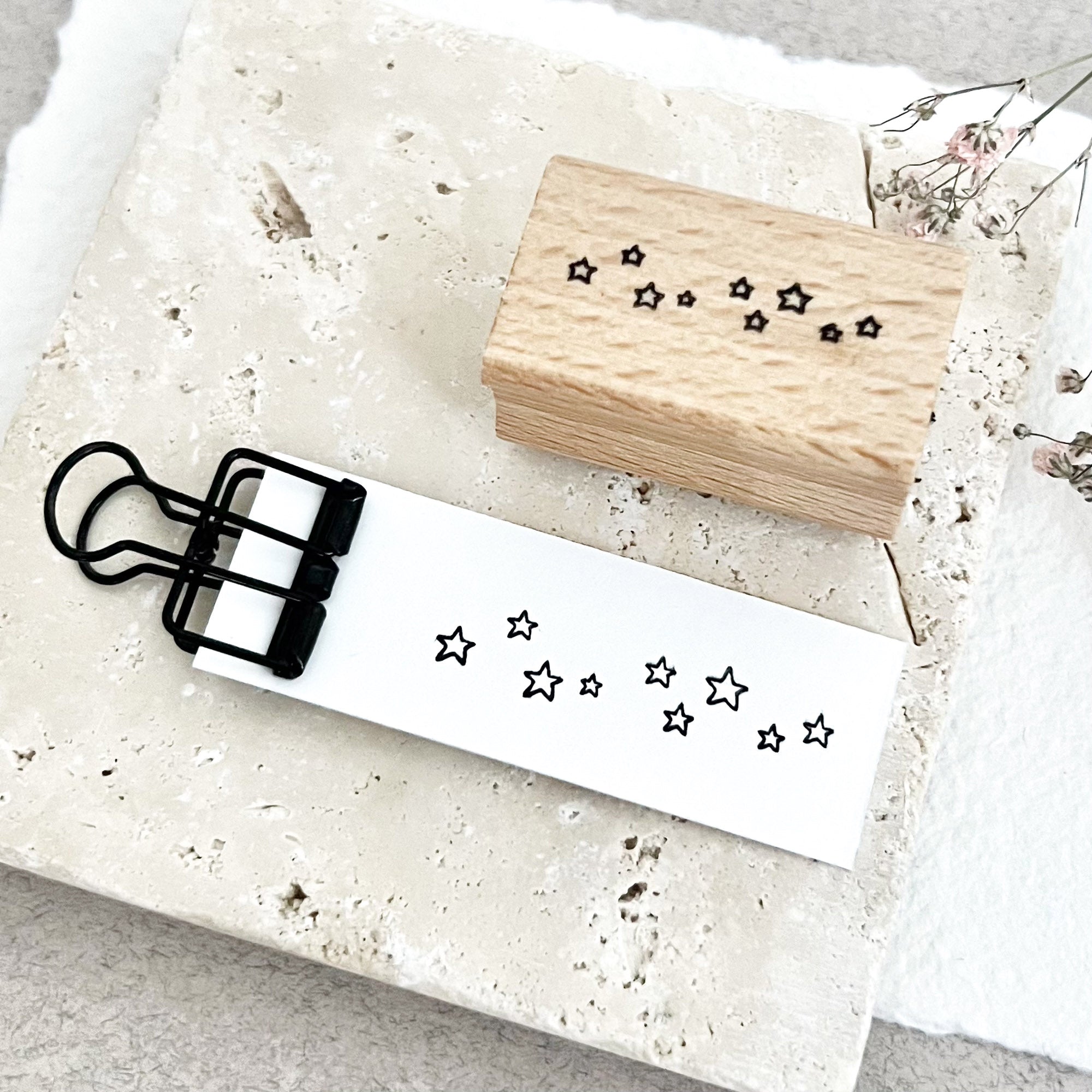 Stempel Sterne | Weihnachtsstempel | Adventskalender