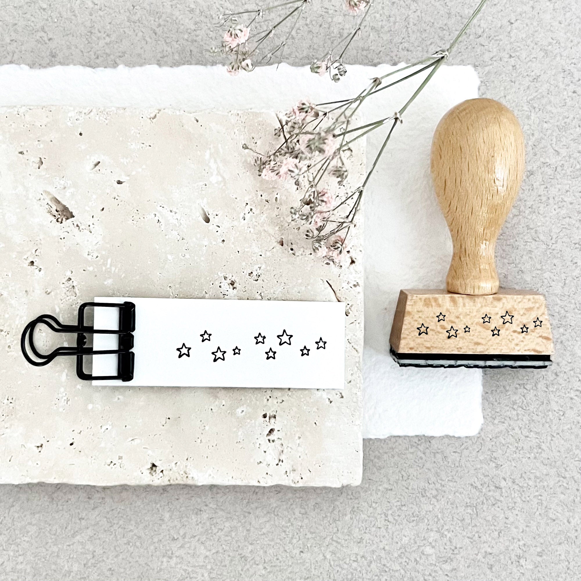 Stempel Sterne | Weihnachtsstempel | Adventskalender