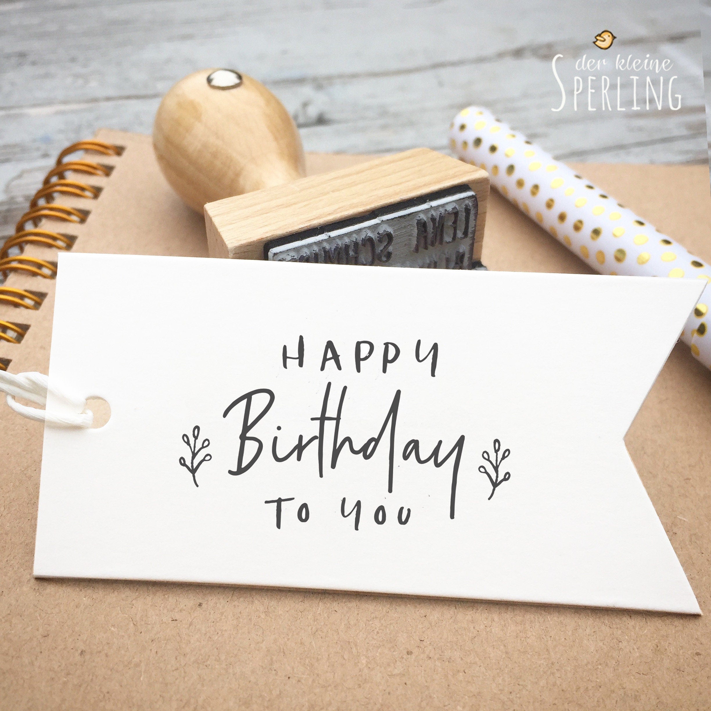 Stempel HAPPY Birthday TO YOU | Geburtstag Party