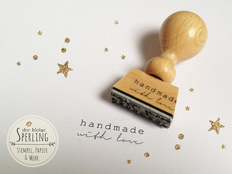 Stempel handmade with Love