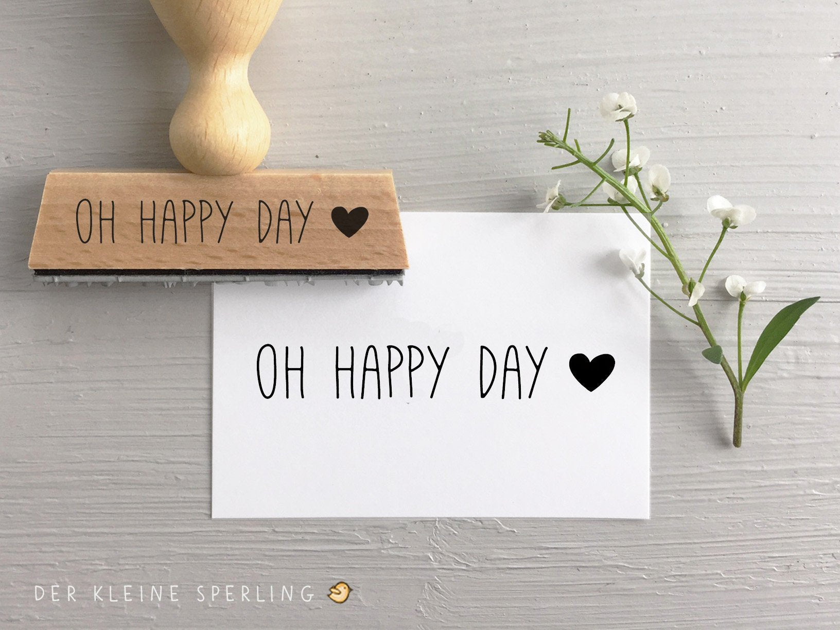 Stempel Hochzeit, OH HAPPY DAY, Einladung Hochzeit