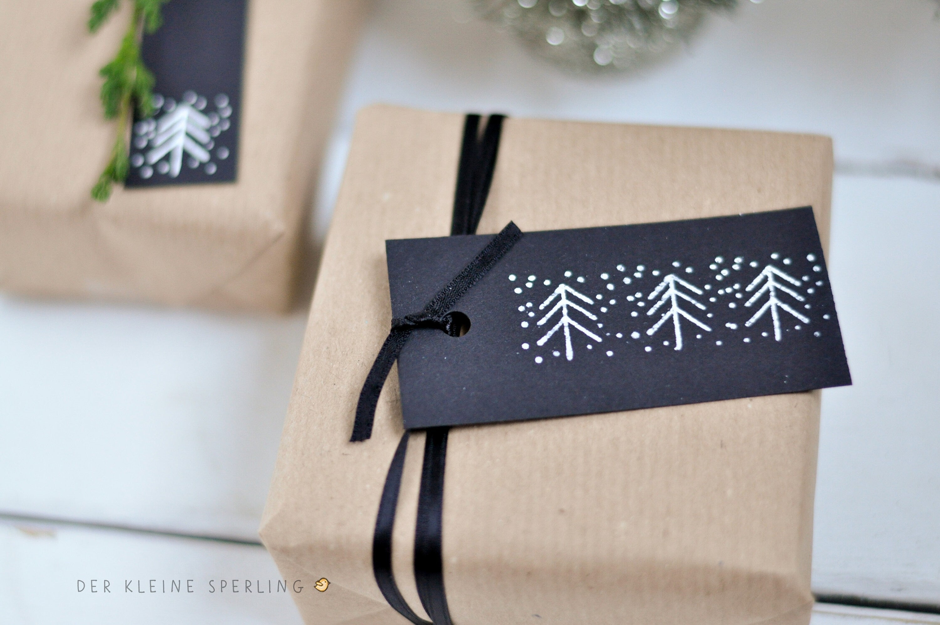Stempel Weihnachten | Stempel Tannenbaum | Frohe Weihnachten | Merry Christmas | Stempel Schneeflocken