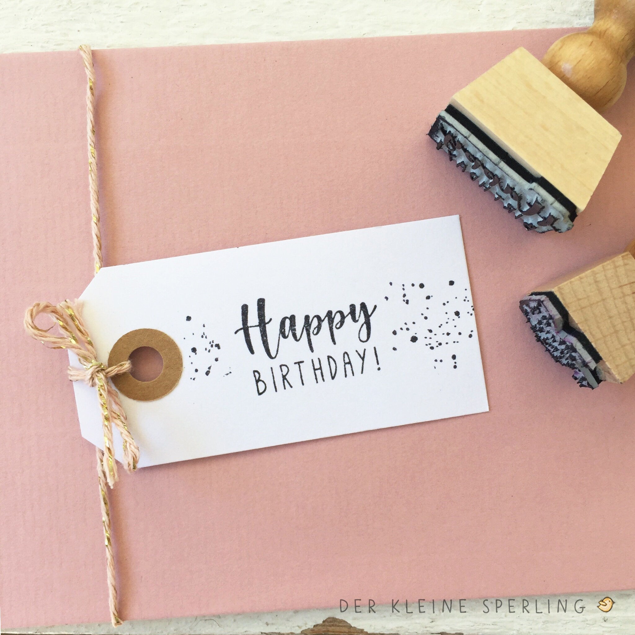 Stempel Happy Birthday! | Stempel Geburtstag | Alles Gute | Happy Birthday | Glückwunsch