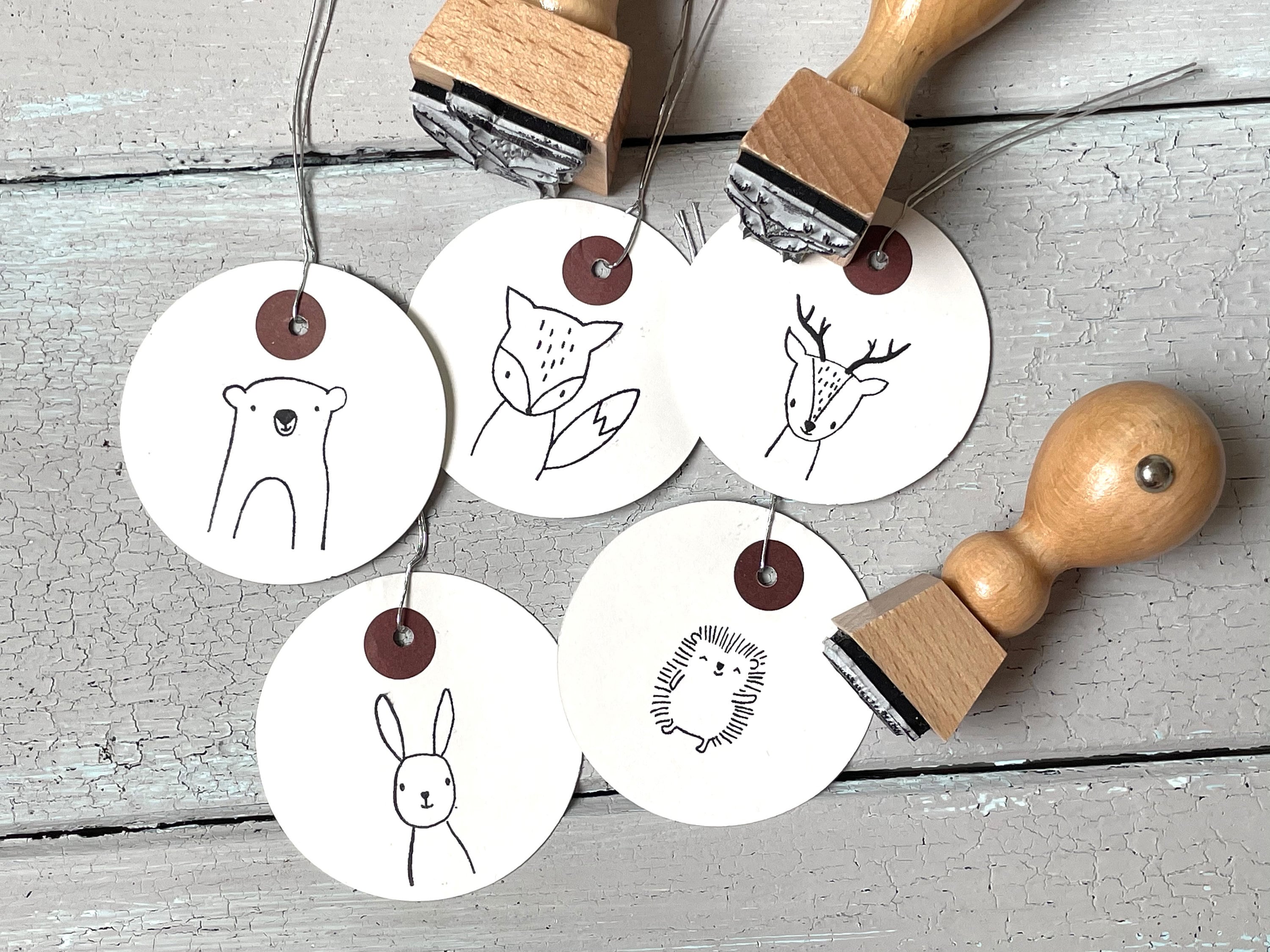 Stempel Igel | Stempel Waldtier | Kindergeburtstag | Schulanfang