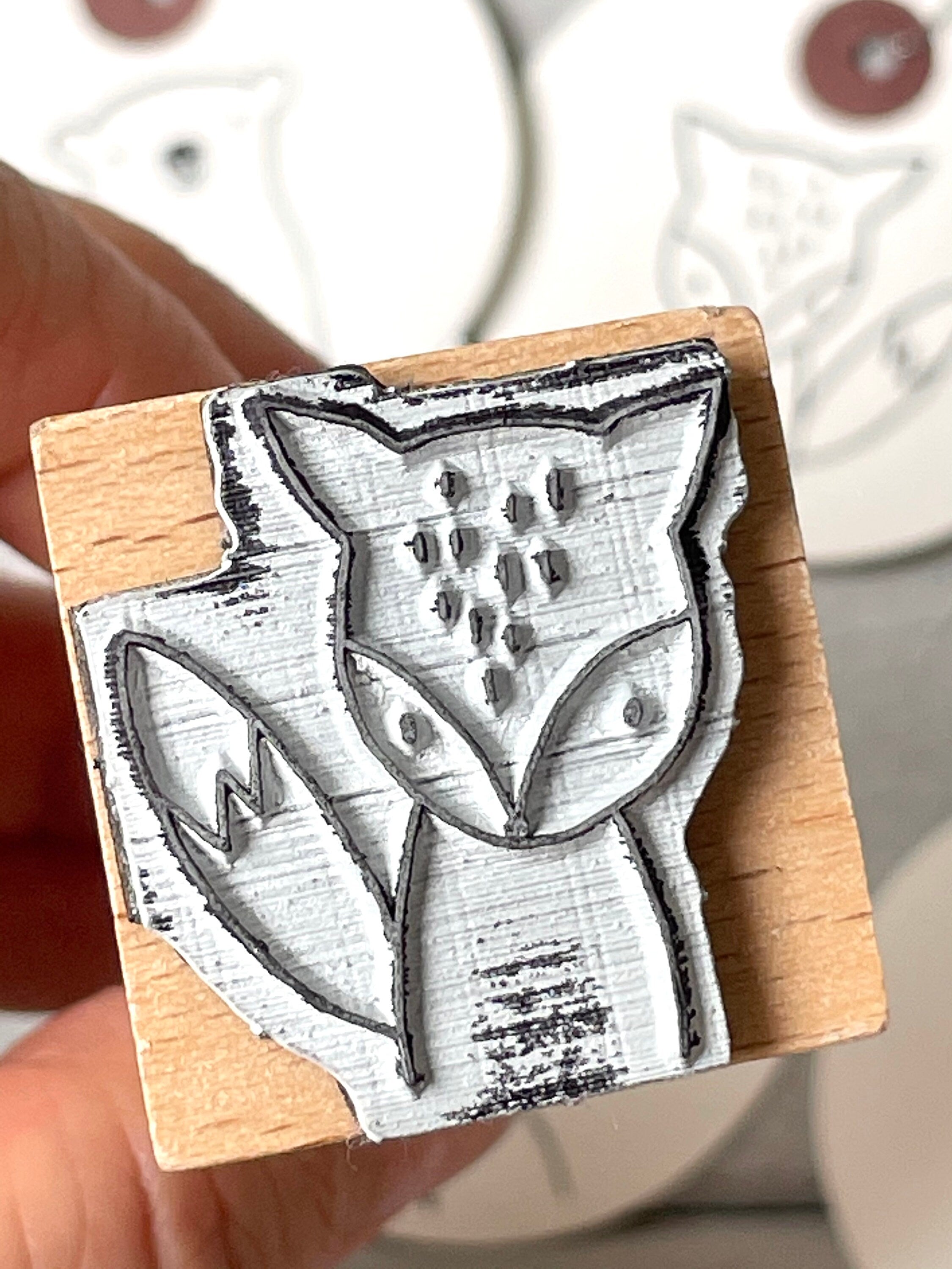 Stempel Fuchs | Stempel Waldtier | kleines Geschenk | Kindergeburtstag