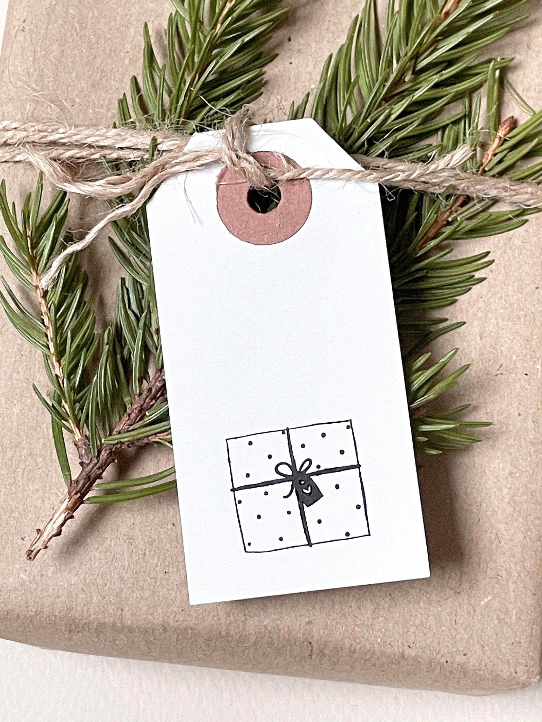 Stempel Weihnachten | Motivstempel Geschenk | Weihnachtsstempel | Adventskalender | Geburtstag