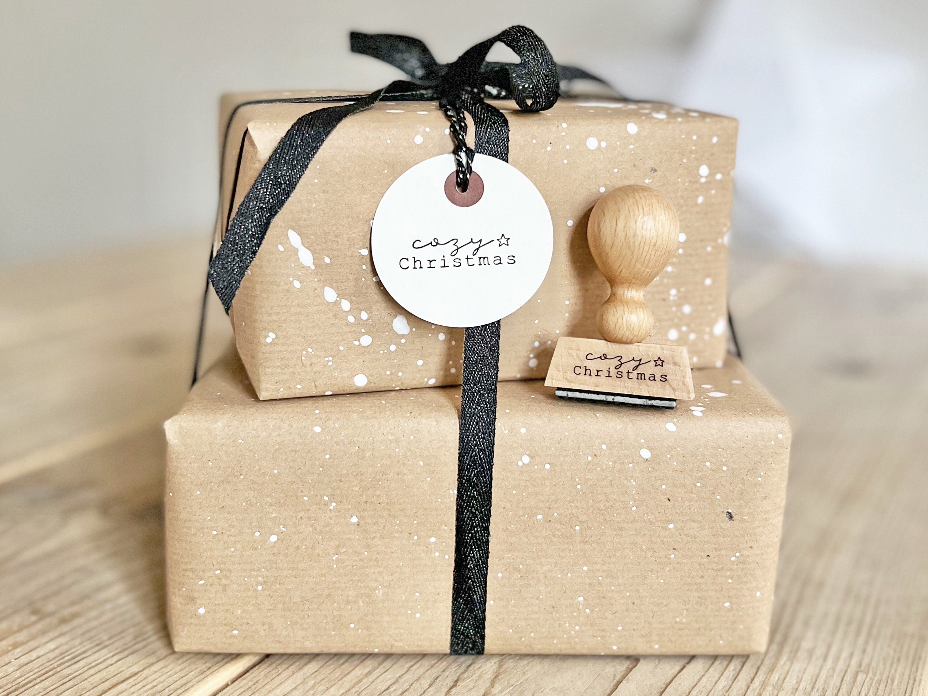 Stempel Weihnachten, cozy Christmas, Weihnachtsstempel, Advent, Weihnachtskarte