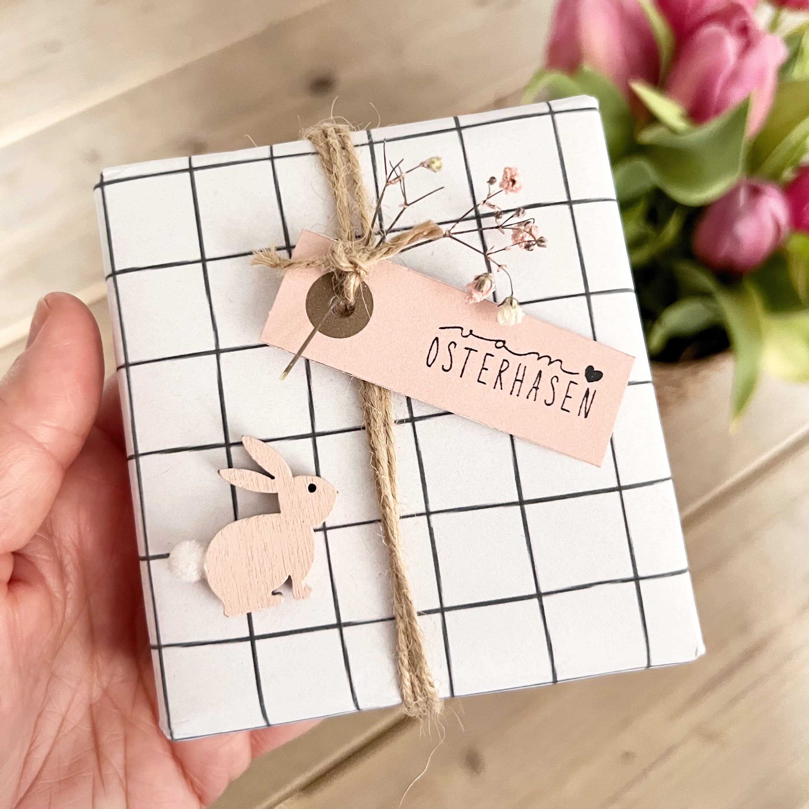 STEMPEL vom Osterhasen mit Herz | Stempel Ostern