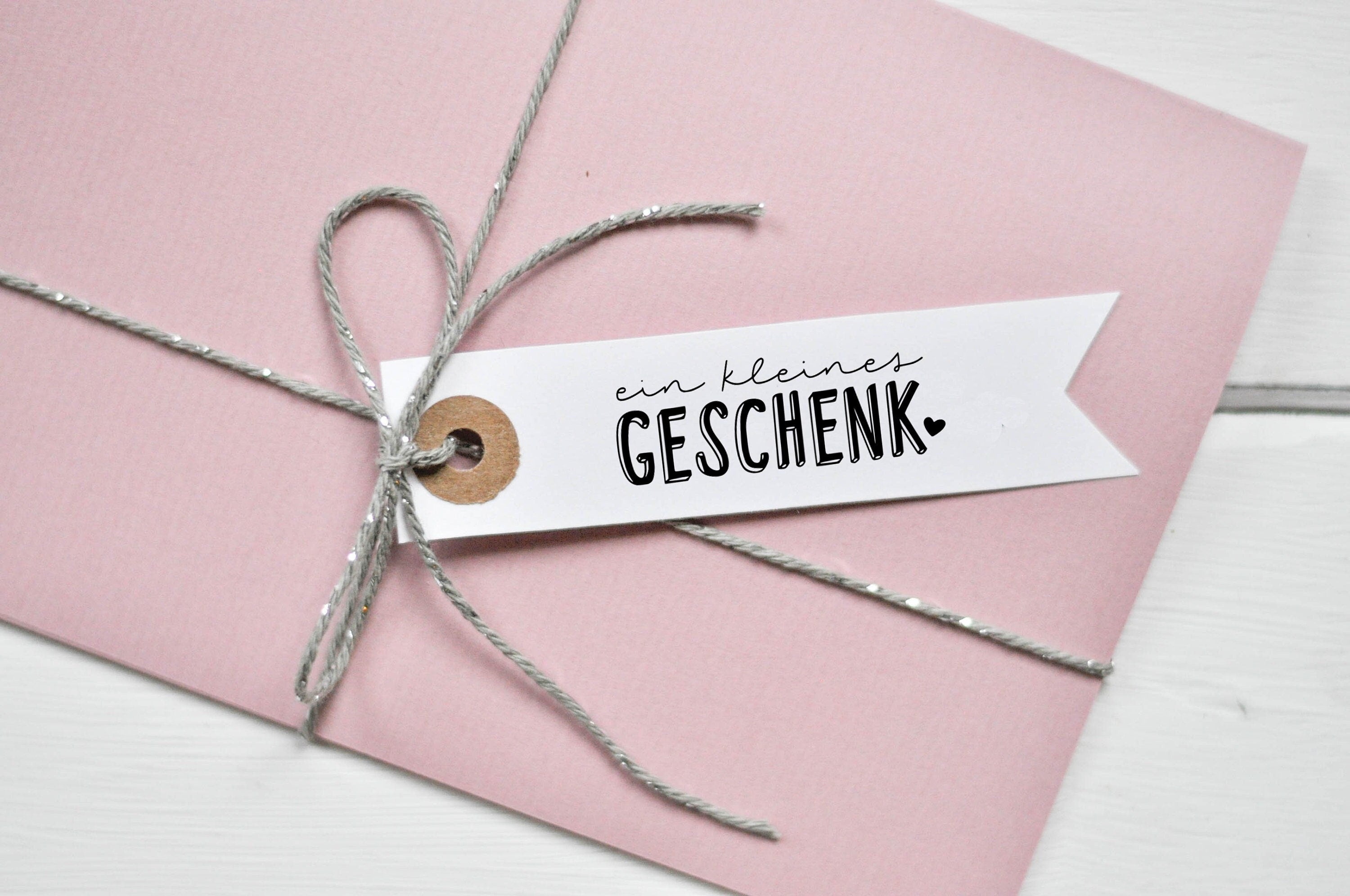 STEMPEL ein kleines Geschenk, Stempel Geburtstag