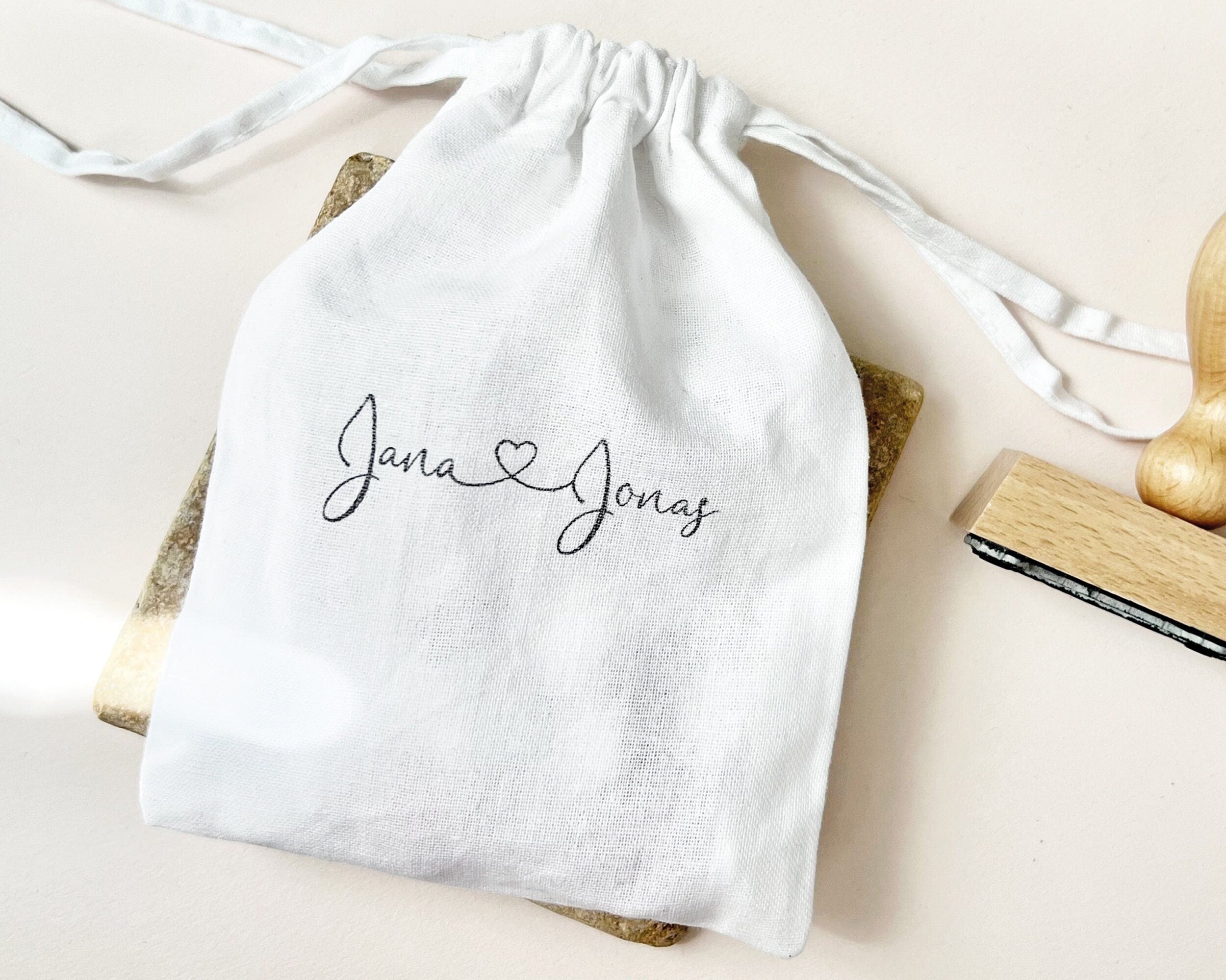 Stempel HOCHZEIT Name, Herz verbunden, Hochzeitseinladung, Hochzeitsstempel, Stempel Hochzeit, personalisiert, Hochzeit Stempel