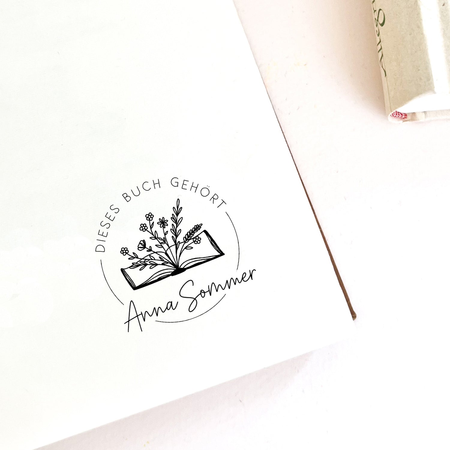 EX LIBRIS STEMPEL | Bücherstempel | personalisierter Stempel