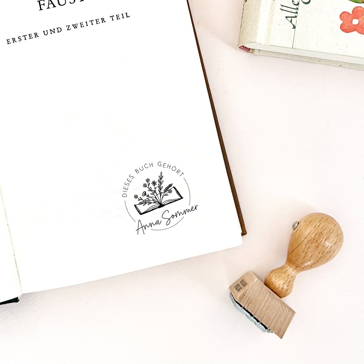 EX LIBRIS STEMPEL | Bücherstempel | personalisierter Stempel