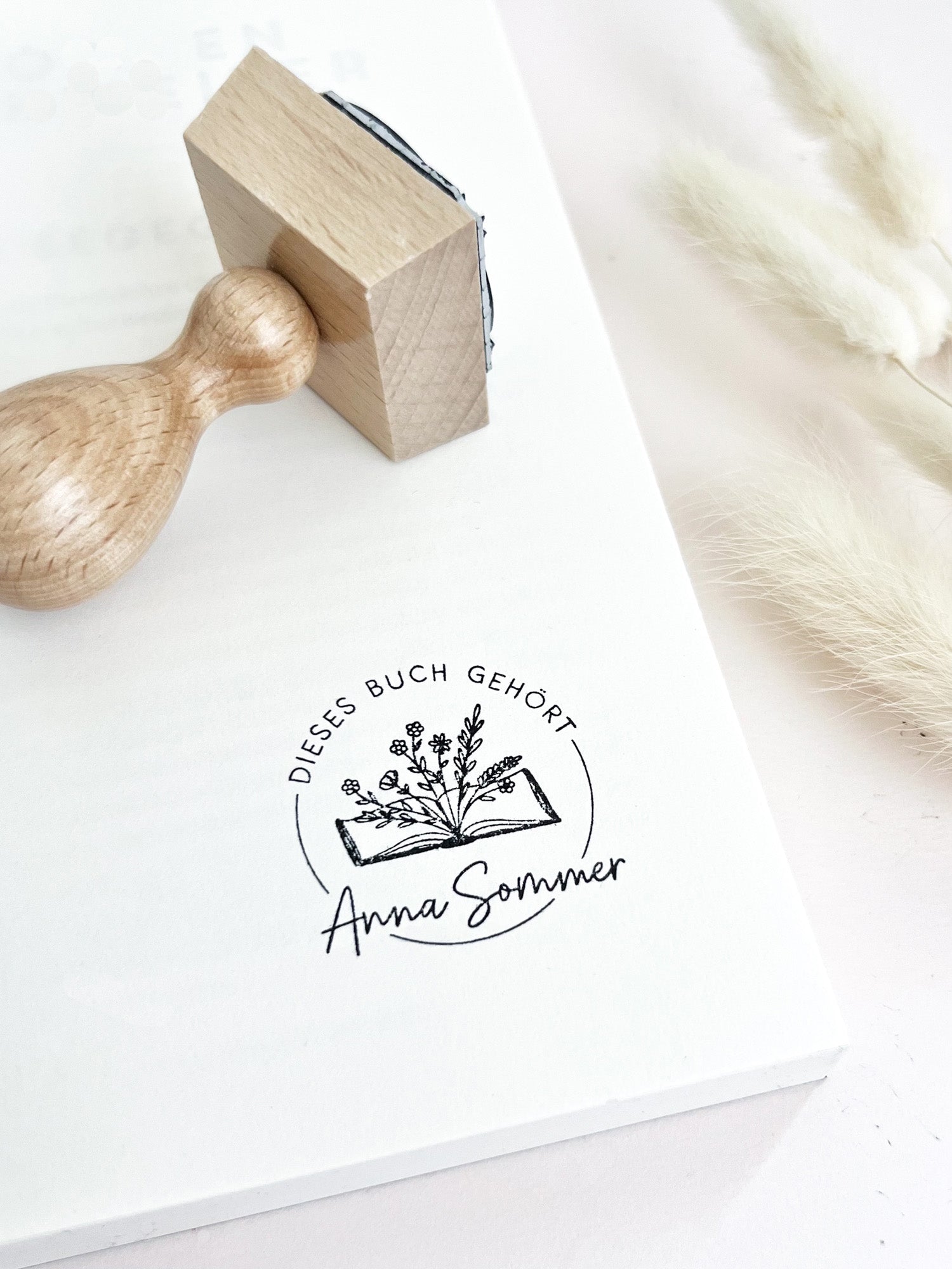 EX LIBRIS STEMPEL | Bücherstempel | personalisierter Stempel