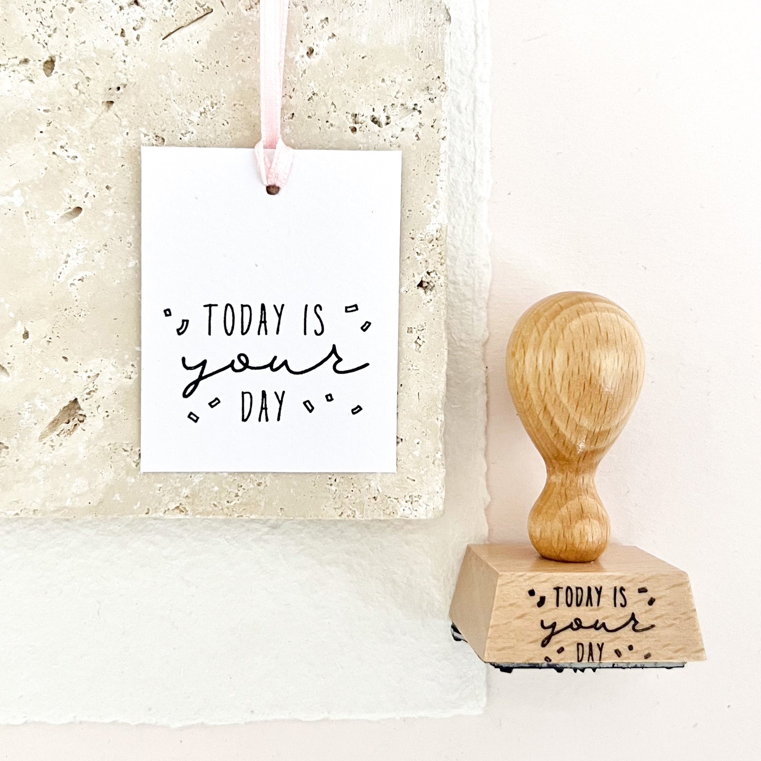 STEMPEL Today is your Day | Stempel Geburtstag | Geburtstagsgeschenk