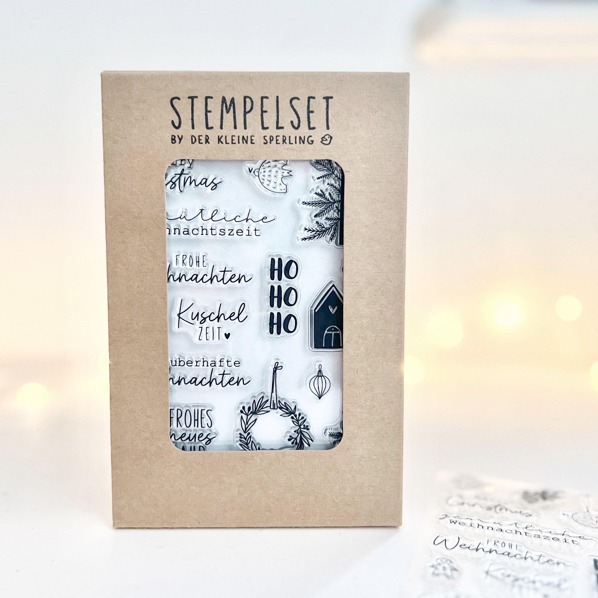 Stempelset - Weihnachten Wünsche & Motive - Set 02