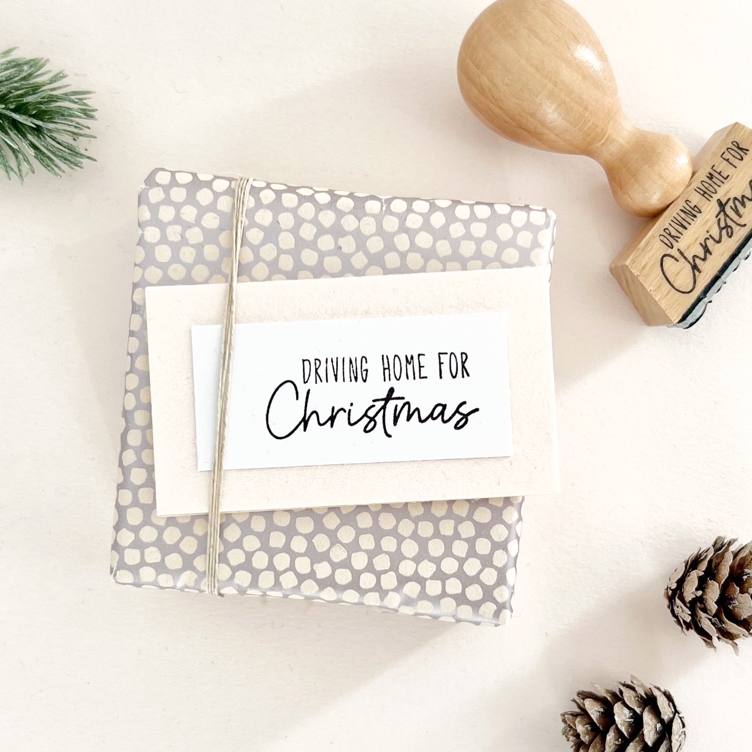 Stempel "Driving home for Christmas" | Weihnachsstempel