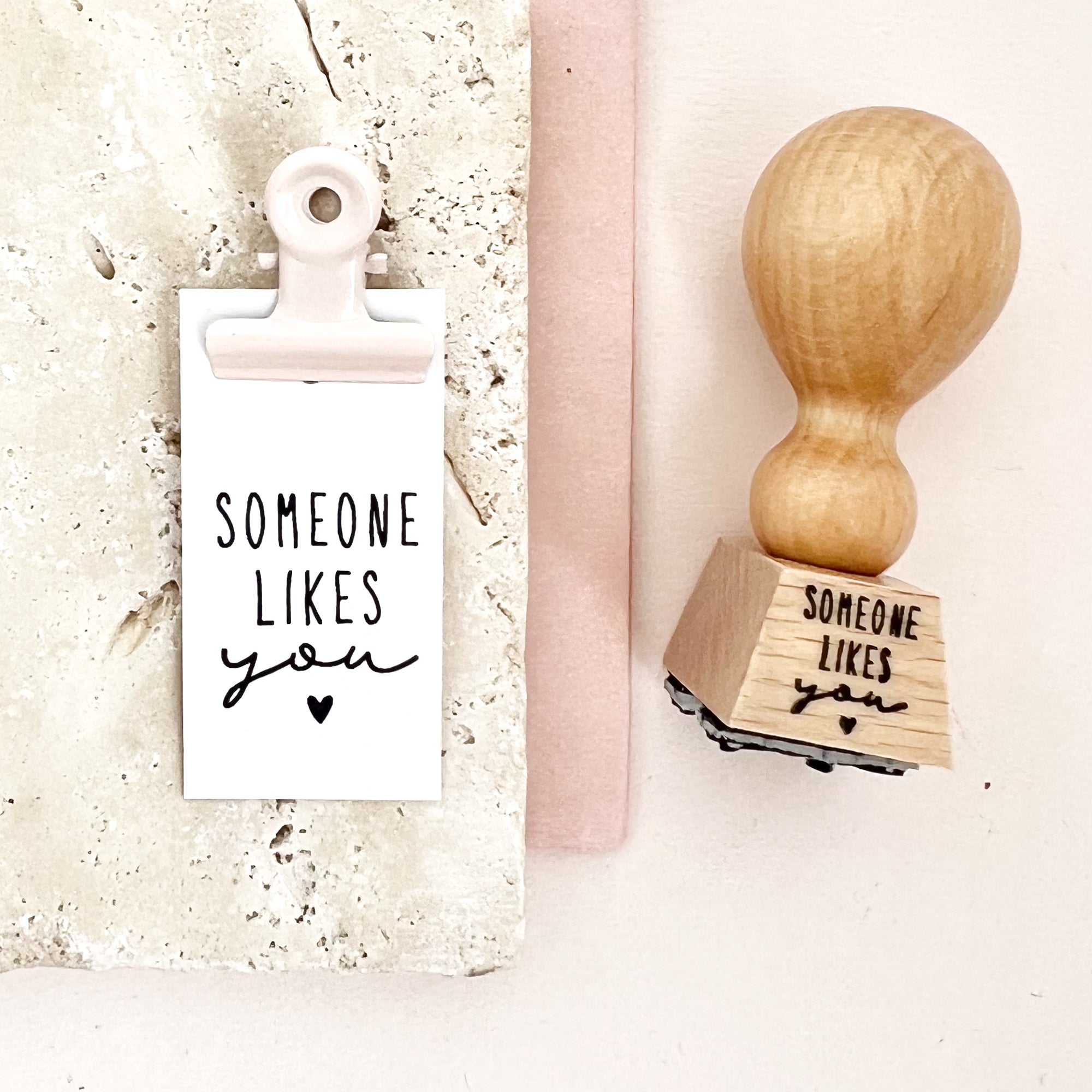 Stempel Someone likes you